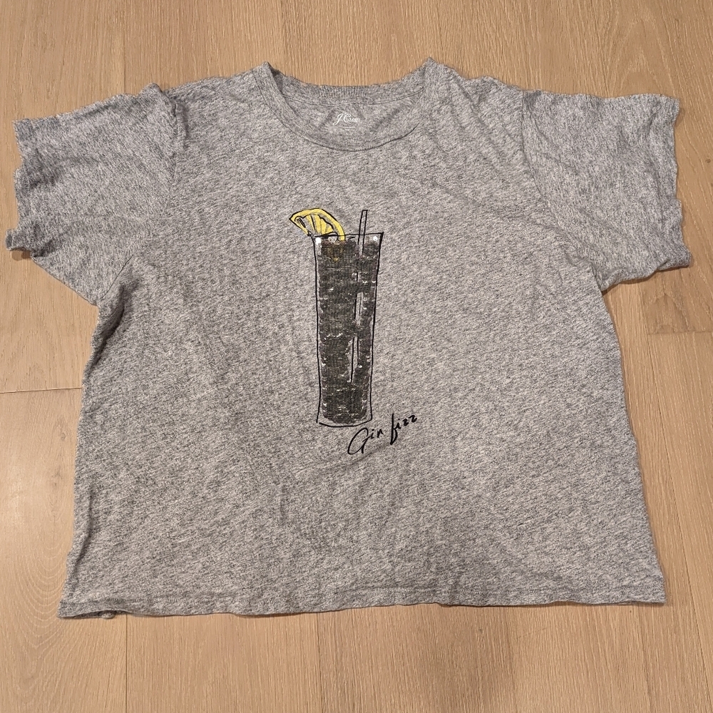 Gray Graphic T-Shirt